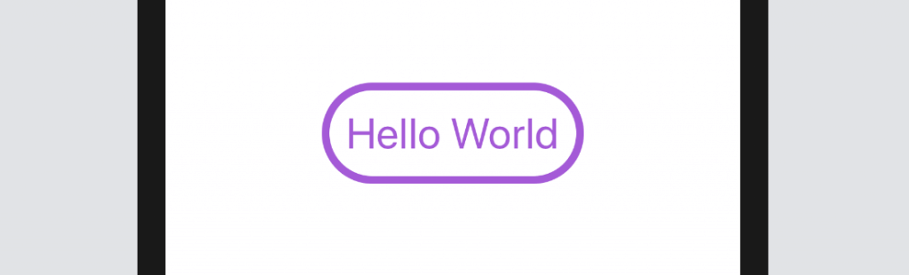 rounded border button - swiftui