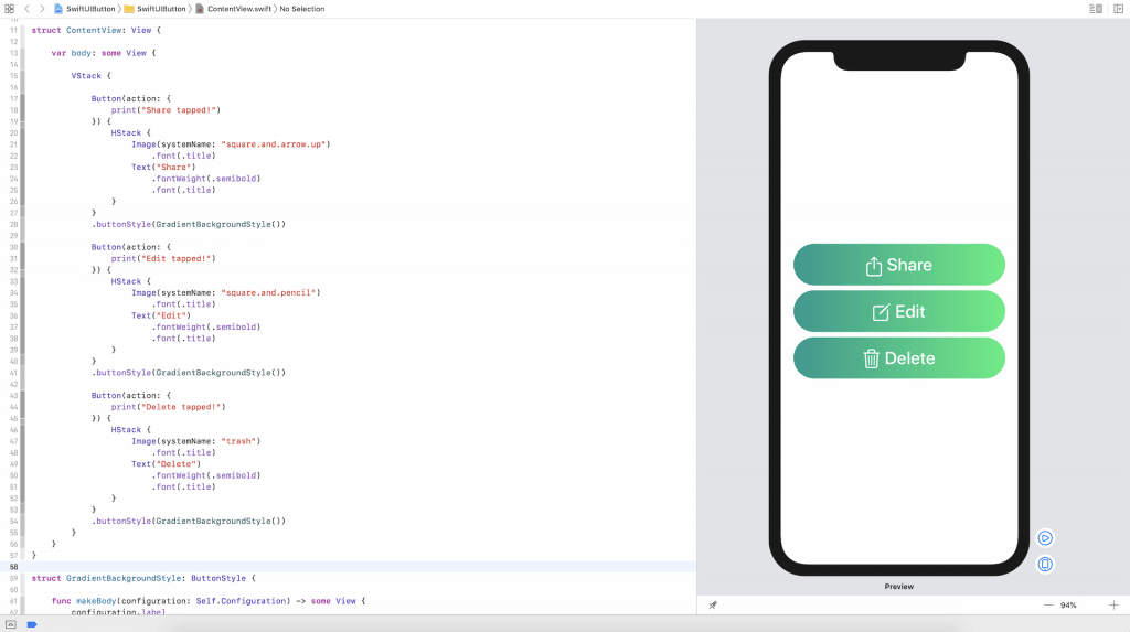 Xcode-11-swiftui-button-style