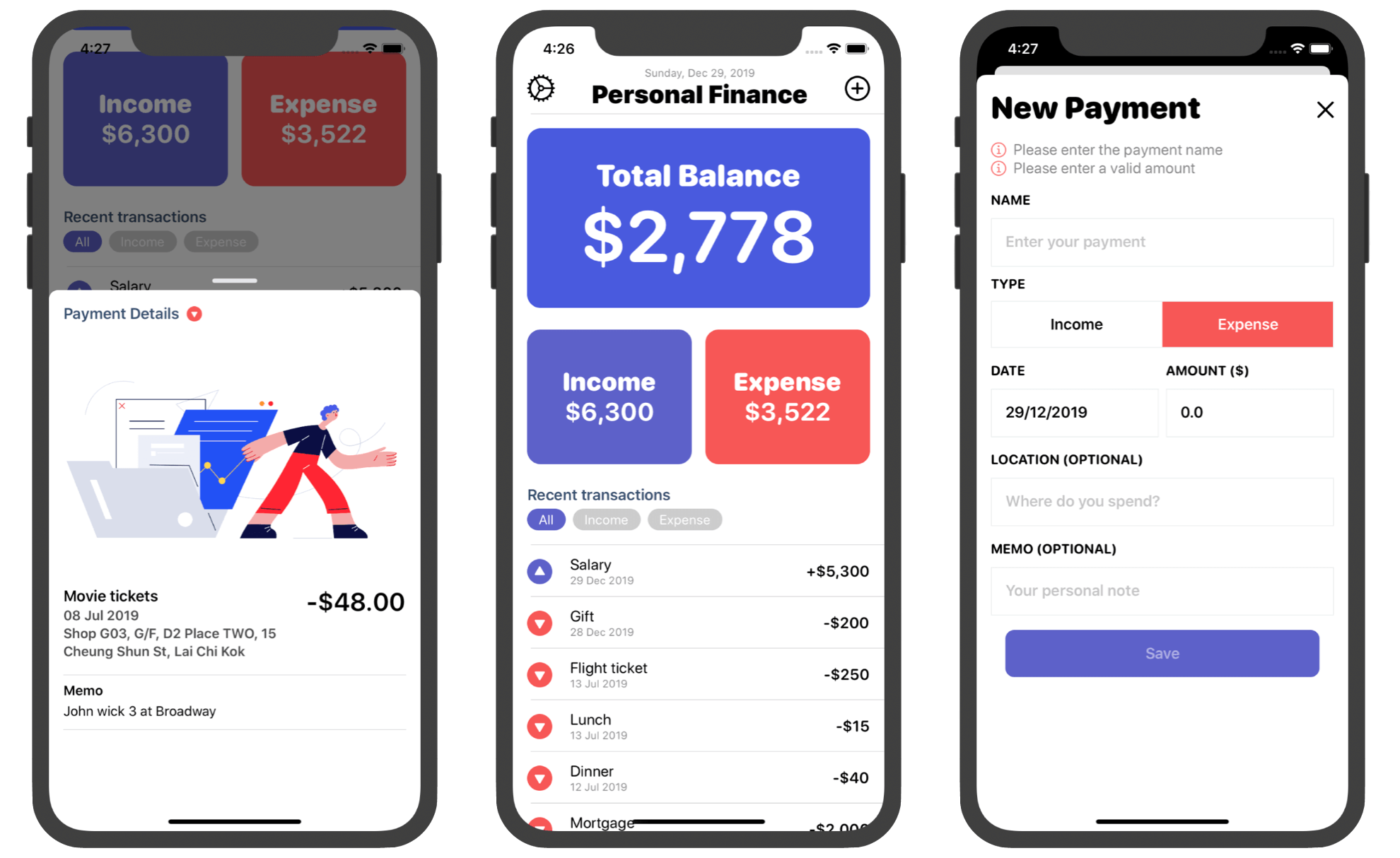mastering-swiftui-book-personal-finance-app