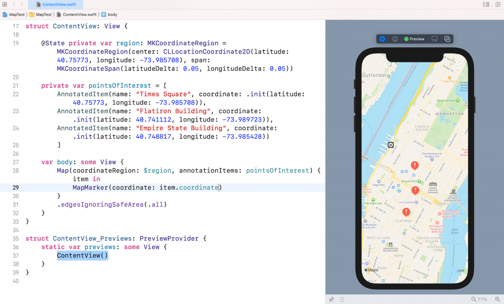 swiftui-map-annotations