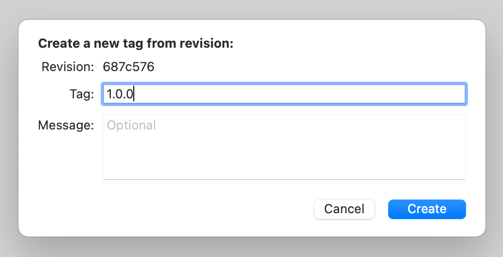 Xcode-add-tag-version