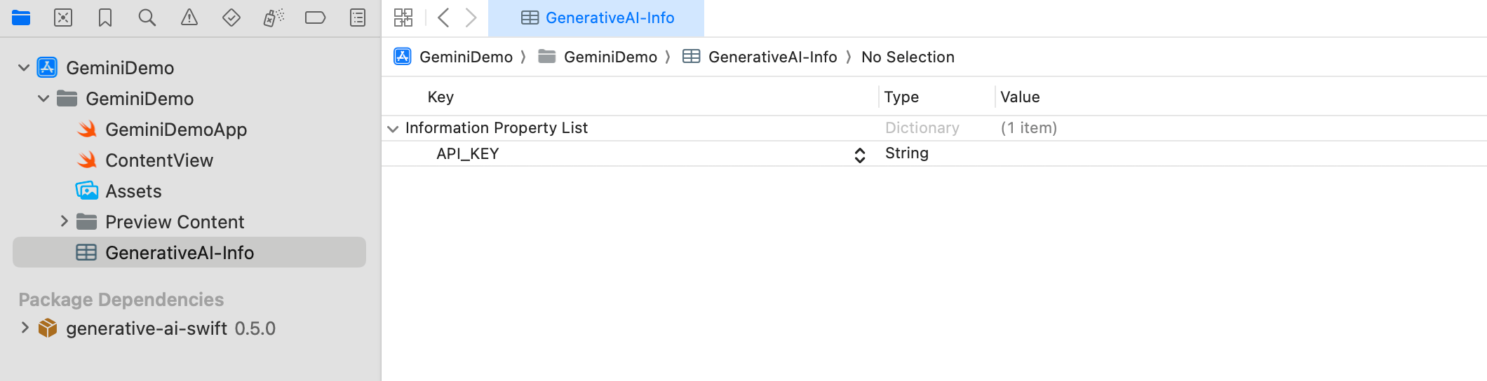 Integrating Google Gemini AI with Swift and SwiftUI